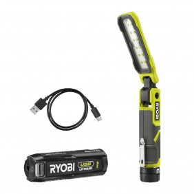 Lampe LED 4V USB Lithium (1x2.0Ah) - 650 lumens - RLI4-120G RYOBI