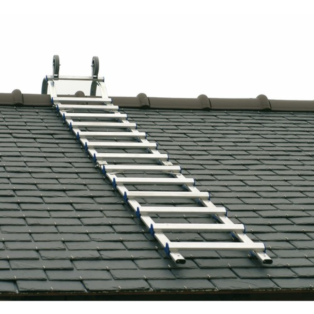 Echelle de toit composée d'une échelle simple et d'un crochet de toit. :  : Bricolage