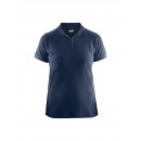 Polo de travail femme en coton 3390 - bleu marine foncé BLAKLADER