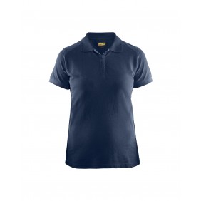 Polo de travail femme en coton 3390 - bleu marine foncé BLAKLADER