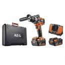 Perceuse visseuse à percussion Brushless 18V + coffret 30 accessoires - BSB18C2BL-402TB AEG Powertools