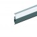 Profil d'encadrement de porte - aluminium - lèvre PVC souple - Elro XL