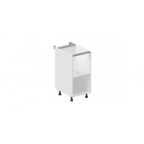Caisson bas hauteur 770 mm profondeur 540 mm avec 1 tablette - blanc BRICOZOR