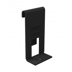 Console noire pour tablette bois - système d'agencement RAP BOHNACKER