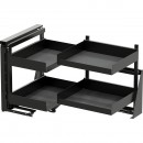 Kit chariot d'angle extractible Cor Fold Essentio anthracite - 900 mm Vauth Sagel