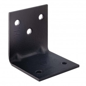 Équerres d'assemblage - finition noire - 10 pièces + 60 vis - EA444/2PB SIMPSON Strong-Tie
