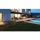 Malle de jardin - 420 litres - décor bois - Baya EDA PLASTIQUES