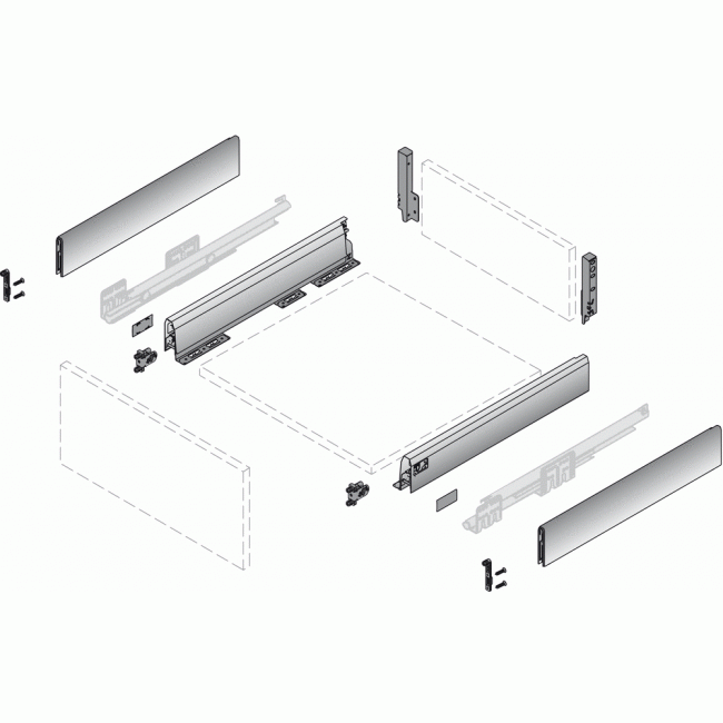 Tiroir avec TopSide - ArciTech HETTICH
