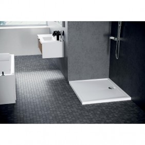 Receveur de douche extra-plat 80x80 cm - New Olympic NOVELLINI