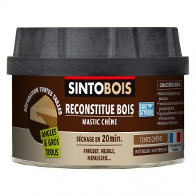 Mastic à bois Sintobois Reconstitue Bois pour parties manquantes SINTO