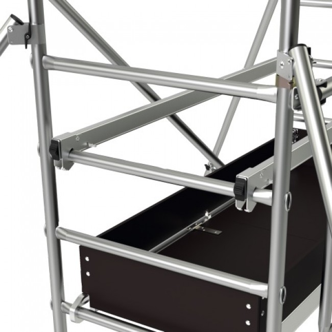 Échafaudage roulant et pliant en aluminium - Runner - Bricozor 2.jpg TUBESCA