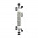 Serrure de volet de remplacement - 3 points - Multireverso Premium