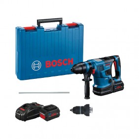 Marteau perforateur sans fil SDS+ GBH 18V-34CF - 2x5,5Ah + chargeur BOSCH
