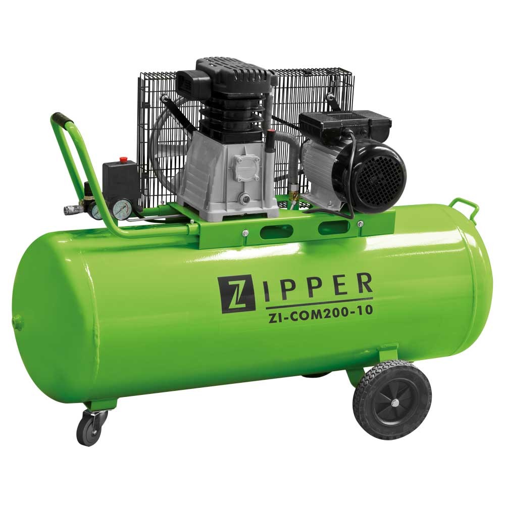 Compresseur 200 litres - 2200W - ZI-COM200-10 ZIPPER