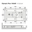 Receveur 140x80 - Olympic.jpg NOVELLINI