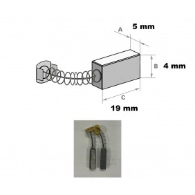 Jeu de charbon pour scie à chantourner 113268 FARTOOLS