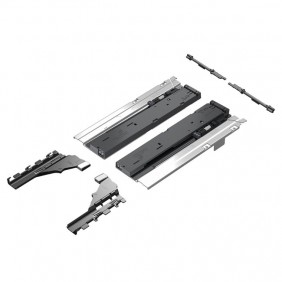 Système Push to open pour coulisse Quadro V6 InnoTech Atira HETTICH