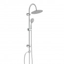Colonne de douche avec pommeau rond - Jamaica Fresh chromé SCHÜTTE