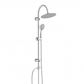 Colonne de douche avec pommeau rond - Jamaica Fresh chromé SCHÜTTE