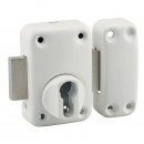 Verrou de porte - sans cylindre - blanc - Capital - Bricozor.jpeg FTH THIRARD