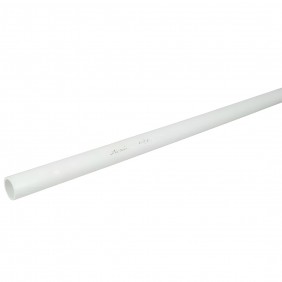 Tube PVC blanc - barre de 2 m NICOLL