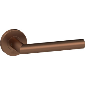 Poignée sur rosace inox Vogue - Ø52 mm - finition cuivre VACHETTE ASSA ABLOY