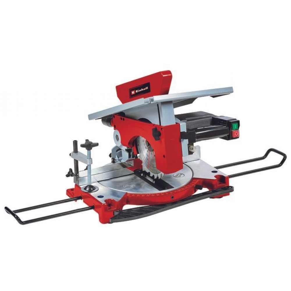 Scie à Onglet Combinée Einhell 1500W - TE-MS 216 T Avec Lame 216mm - Fonction Scie Circulaire Sur Table