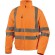 Blouson de travail imperméable stretch haute visibilité FLENHV - orange