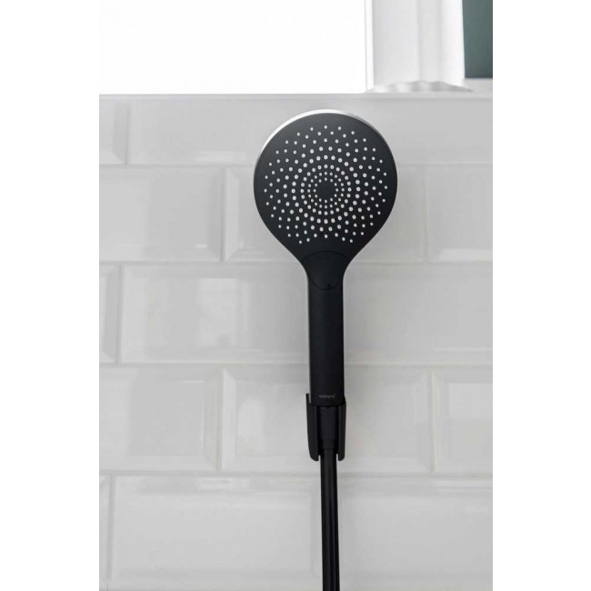 douchette-a-main-noire-mat-1-jet-diametre-95-mm-water-saving-douche-wenko-bricozor.jpeg WENKO