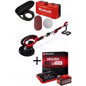 Ponceuse girafe sans fil pro - TP-DW 18/225 Li Power X-Change + Starter Kit PLUS 18V EINHELL