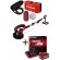Ponceuse girafe sans fil pro - TP-DW 18/225 Li Power X-Change + Starter Kit PLUS 18V