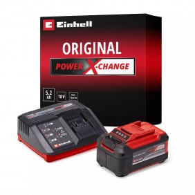 Starter Kit 18V 5,2Ah et chargeur 4A - Power X-Change EINHELL