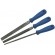 Jeu de 3 limes mi-douces - longueur 200 mm - Expert