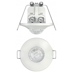 Détecteur de mouvement 360° encastré plafond - thePiccola S360-100 DE WH THEBEN