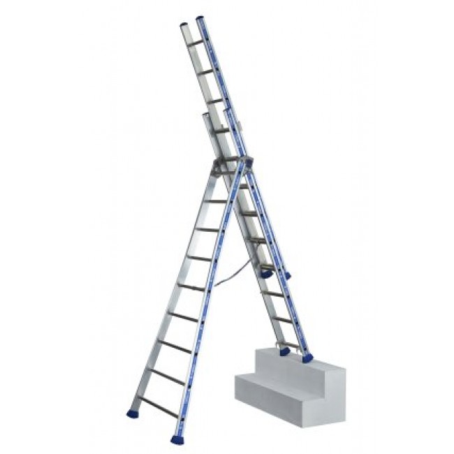 Échelle transformable aluminium -  3 plans - Platinium - Bricozor 3.jpeg TUBESCA