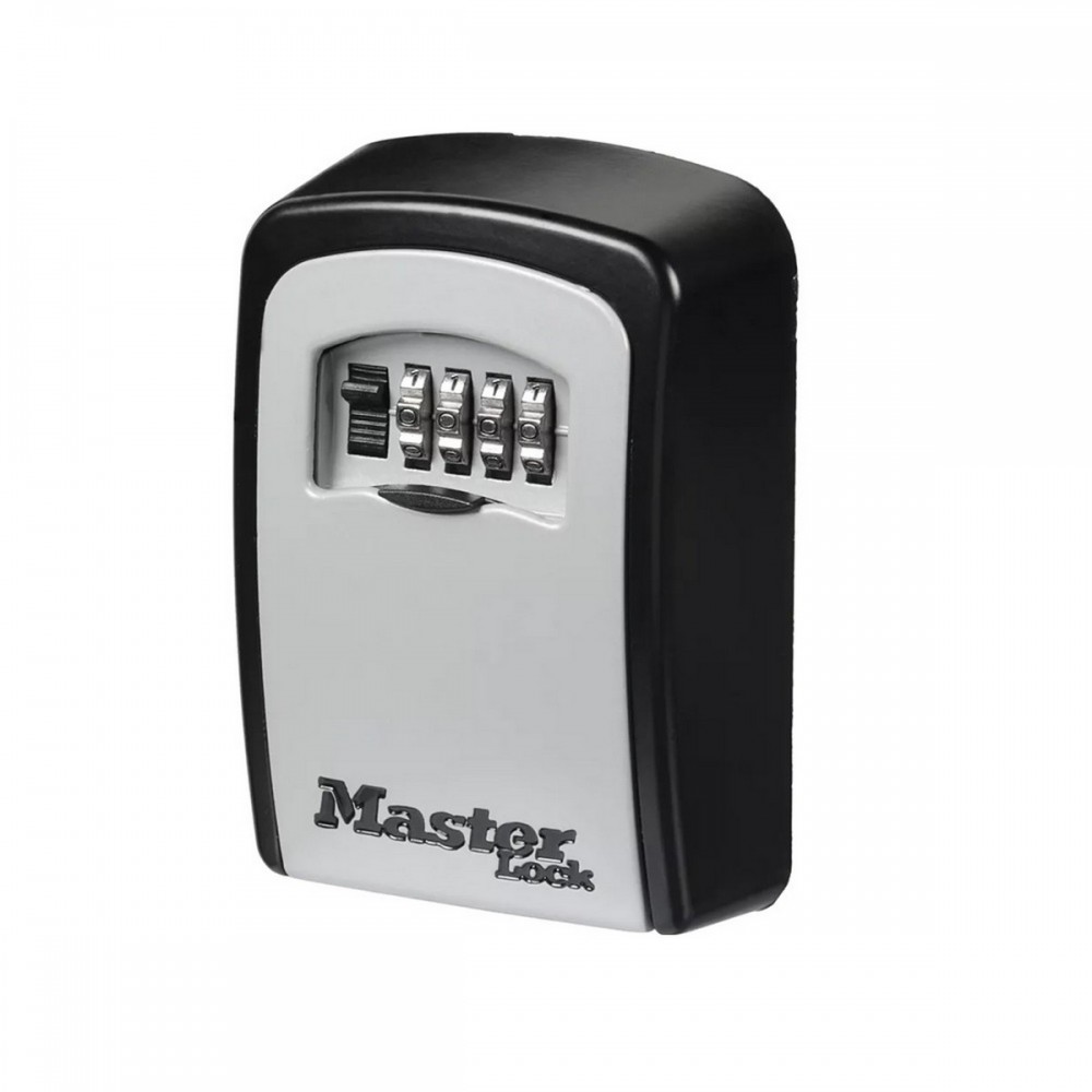 MASTER LOCK Boite à clés sécurisée - Format M - Blanc - Coffre à