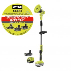 Surfaceuse télescopique 18V ONE+™ - Ø150mm + 1 batterie 2Ah - R18TPS-120G RYOBI