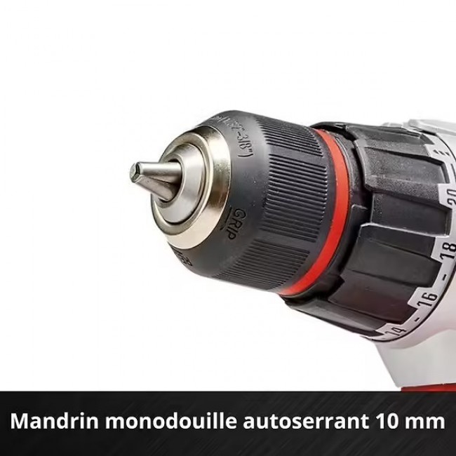 Perceuse visseuse sans fil TE-CD 18:2 Li (2x2,0 Ah) - Power X-Change - Bricozor 4 .jpeg EINHELL