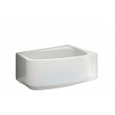 Tablier pour baignoire asymétrique Frisbee - installation droite LEDA