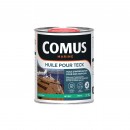 Huile pour teck - imprégnation bois exotiques - translucide ambré COMUS
