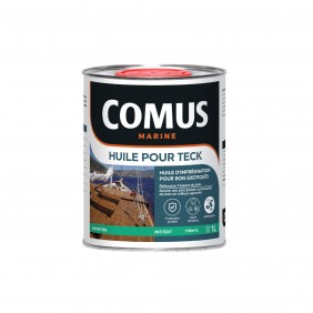 Huile pour teck - imprégnation bois exotiques - translucide ambré COMUS
