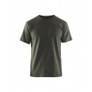 T-shirt de travail respirant 100% coton uni 3525 - vert kaki BLAKLADER