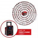 Radio de chantier TE-CR 18 Li DAB+:FM:BT - Solo - Power X-Change 2.jpeg EINHELL