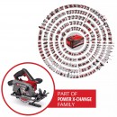 Scie circulaire sans fil TE-CS 18:150-2 Li - diamètre 150mm - Solo - Power X-Change 2.jpeg EINHELL