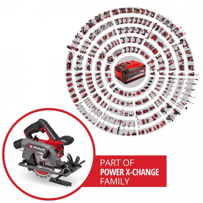 Scie circulaire sans fil TE-CS 18:150-2 Li - diamètre 150mm - Solo - Power X-Change 2.jpeg EINHELL