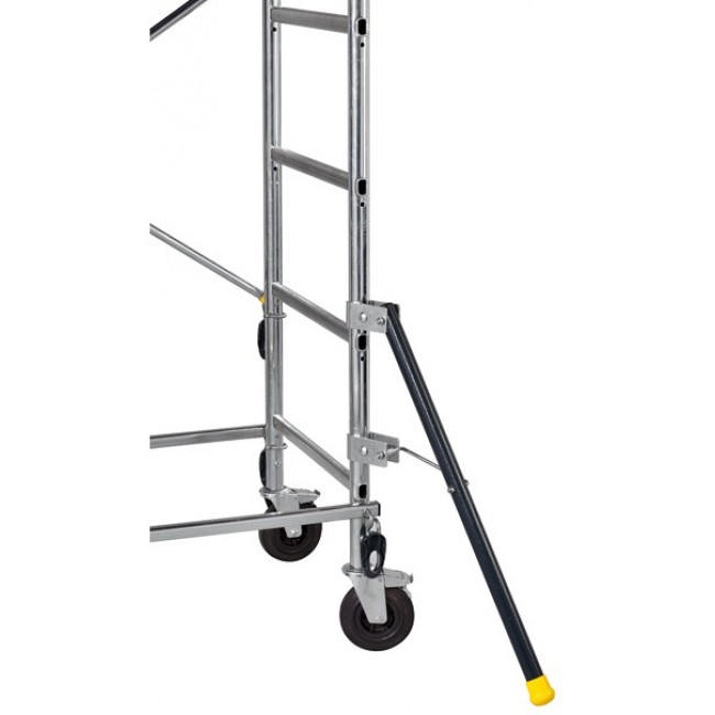 Echafaudage roulant aluminium 4,70 m Quad Up CENTAURE