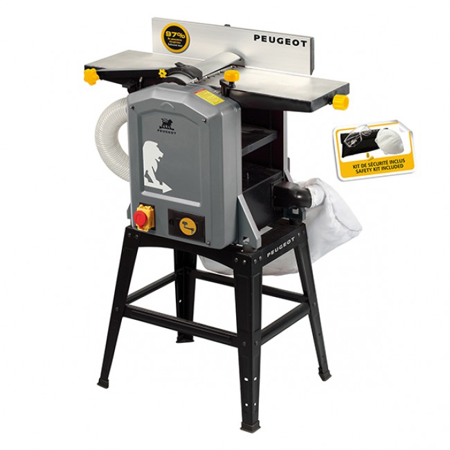 Raboteuse dégauchisseuse 1500W avec aspiration - ENERGYPLANE-204ASP PEUGEOT