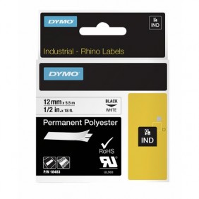 Ruban polyester - continu - surfaces planes - étiqueteuse Rhino 4200 Dymo
