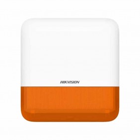 Sirène extérieure 110 dB - flash orange - DS-PS1-E-WE HIK Vision