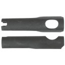 Chevilles métalliques Z-KSP (x100) pour fixation de suspente, acier phosphaté noir RAWL